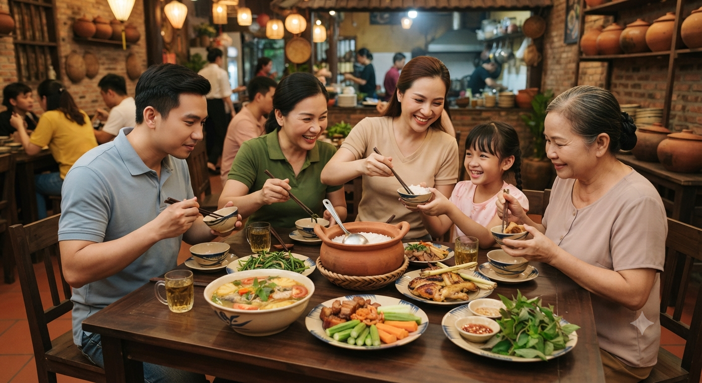 Cách kết hợp khẩu phần ăn uống khoa học cho bữa cơm gia đình