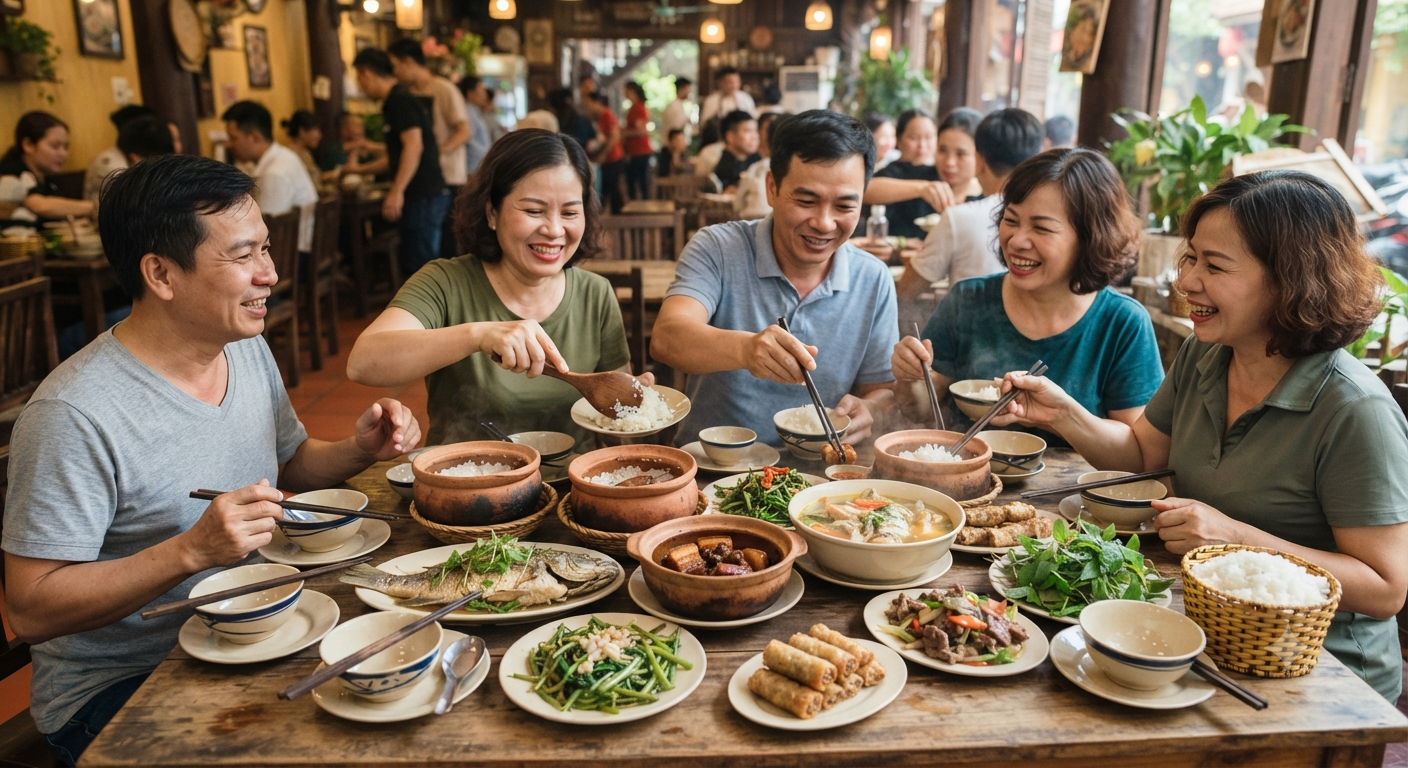 Lên kế hoạch gọi món cơm niêu hiệu quả cho nhóm đông