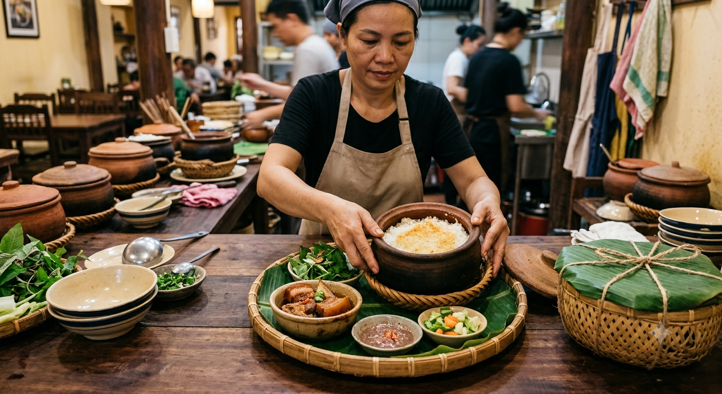 Bí quyết bảo quản cơm niêu mua mang về giữ trọn hương vị và an toàn