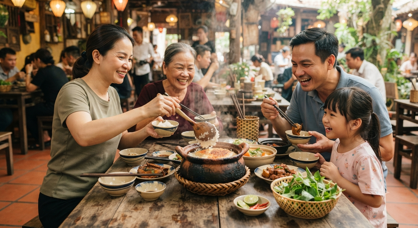 Tại sao Cơm Niêu là lựa chọn lý tưởng cho bữa trưa gia đình?