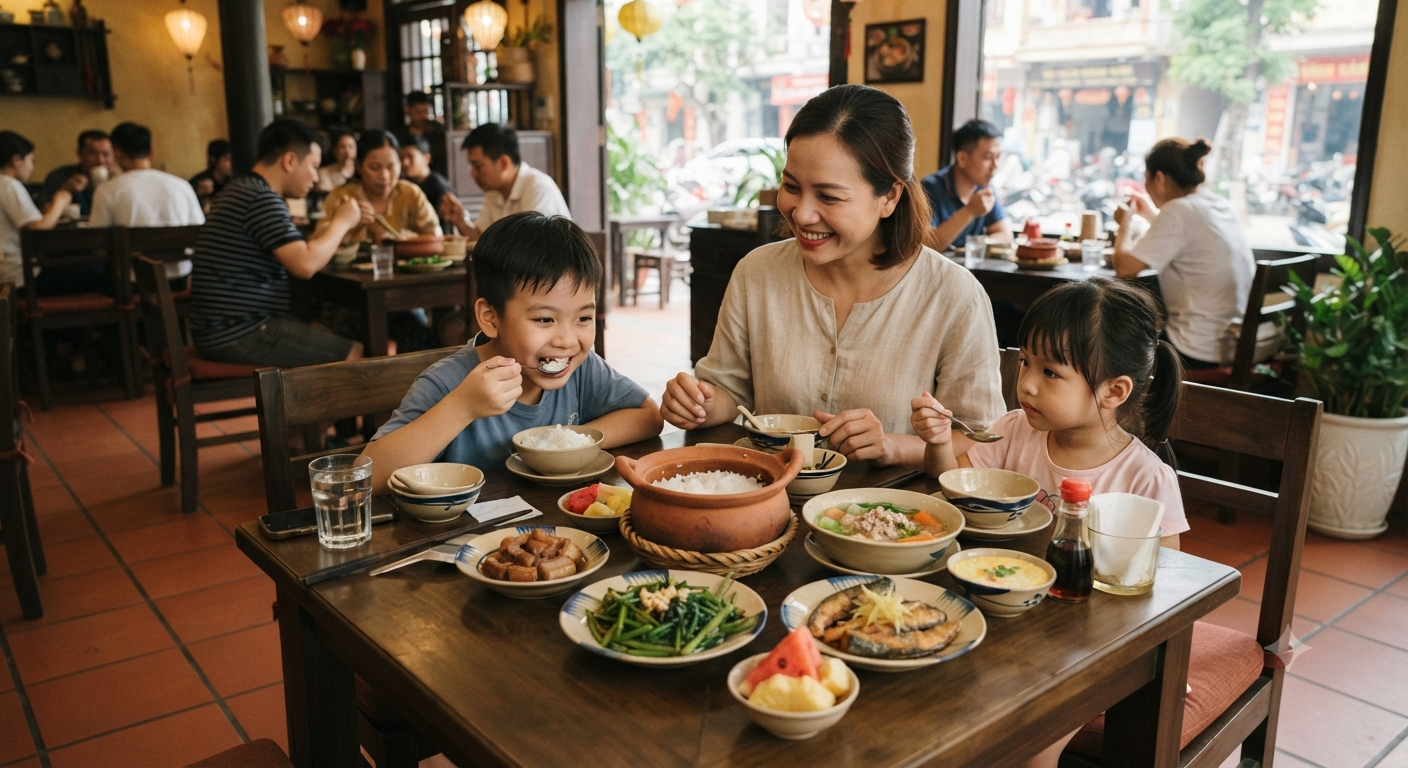 Gợi ý các món ăn ngon và an toàn cho trẻ nhỏ tại Cơm Niêu Minh Thư