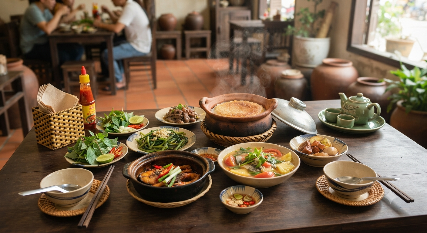 Gợi ý các combo gọi món cơm niêu chuẩn vị cho hai người