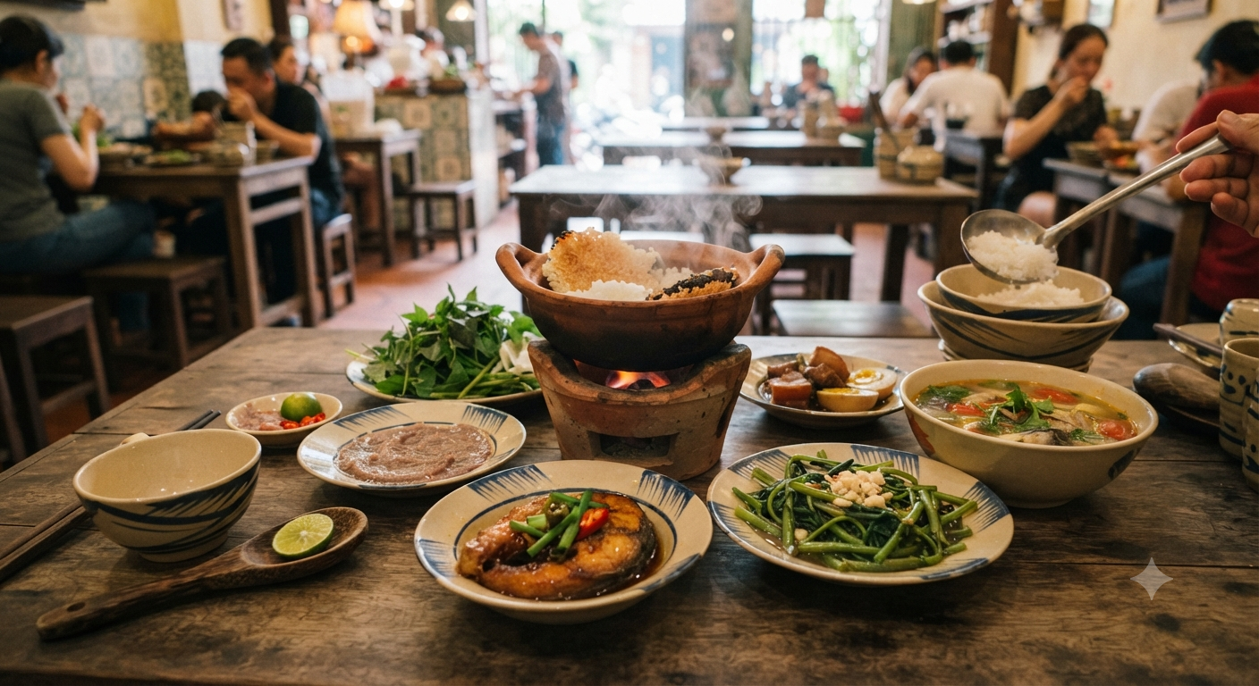 Những món ăn kèm không thể thiếu và mẹo nhỏ khi thưởng thức
