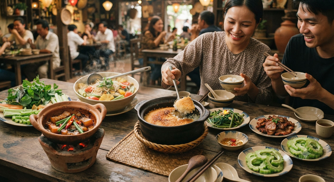 Trải Nghiệm Cơm Niêu Tại CƠM NIÊU MINH THƯ
